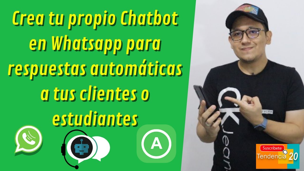 Crea tu propio #Chatbot en #Whatsapp para respuestas automáticas a tus #clientes o #estudiantes
