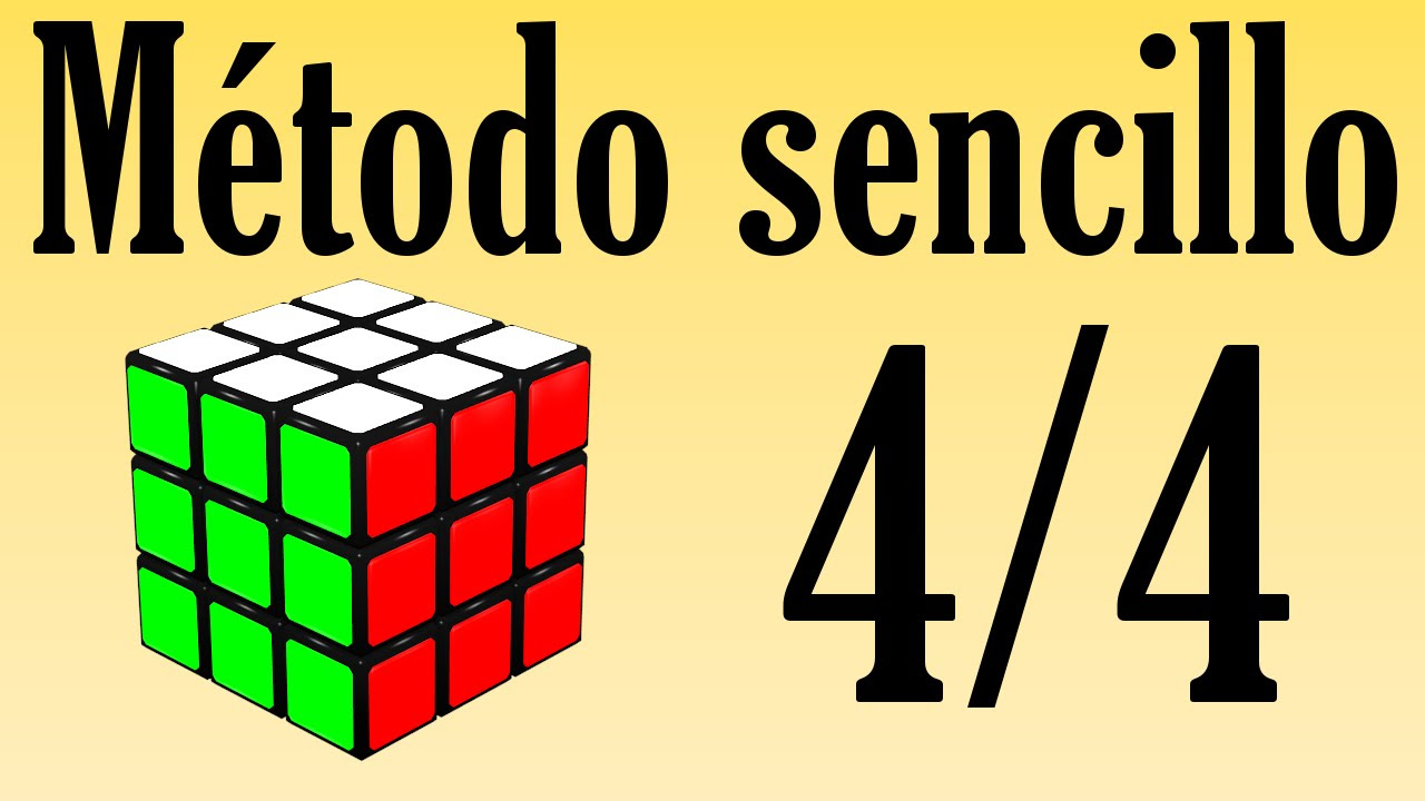Cubo de 3x3x3 - Tutorial (método sencillo) (parte 4/4)