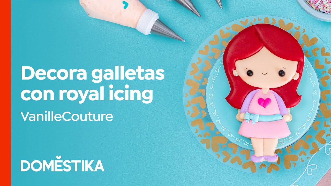 Decoración de Galletas con royal icing para principiantes - Curso de Vanille Couture | Domestika