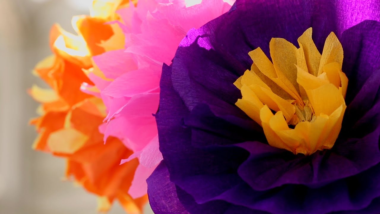 Dia de las Madres: Flores de Papel
