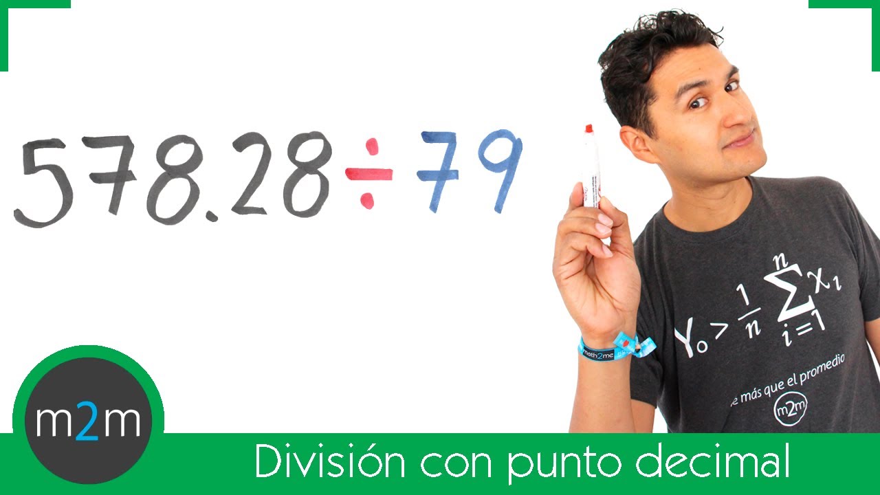 División de números con punto decimal | ejercicio 4