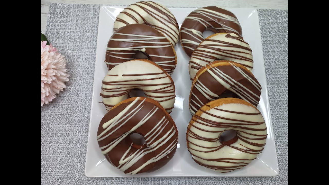 Donuts de chocolate - Receta fácil y buenísima!