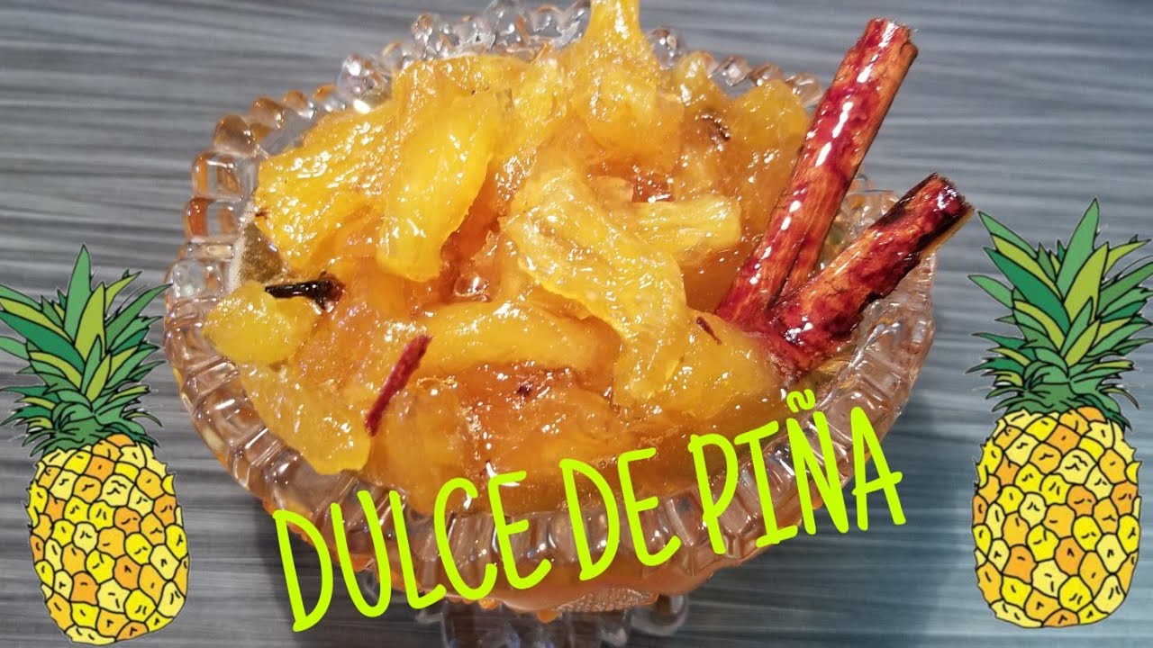 Dulce de piña /Como hacer dulce de piña/ pineapple