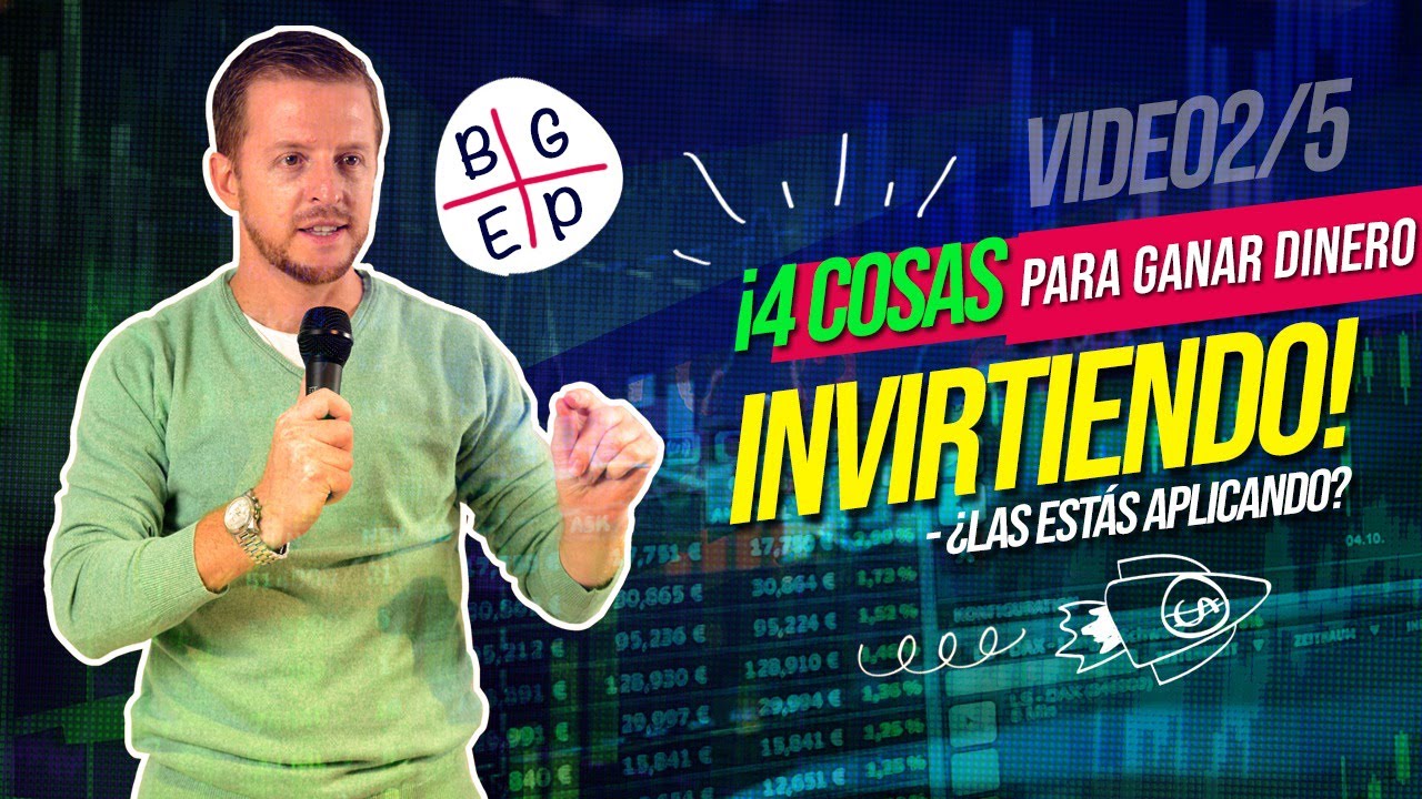 💸 El cuadrante de inversión: 4 pasos para lograr el éxito invirtiendo y ganar dinero 💸 Video 2/5