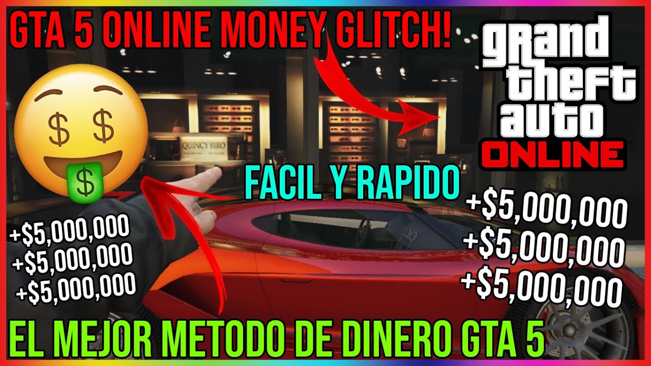 El MEJOR METODO de DINERO en GTA 5 Online! - Como GANAR DINERO en GTA 5 - GTA 5 ONLINE MONEY GLITCH!