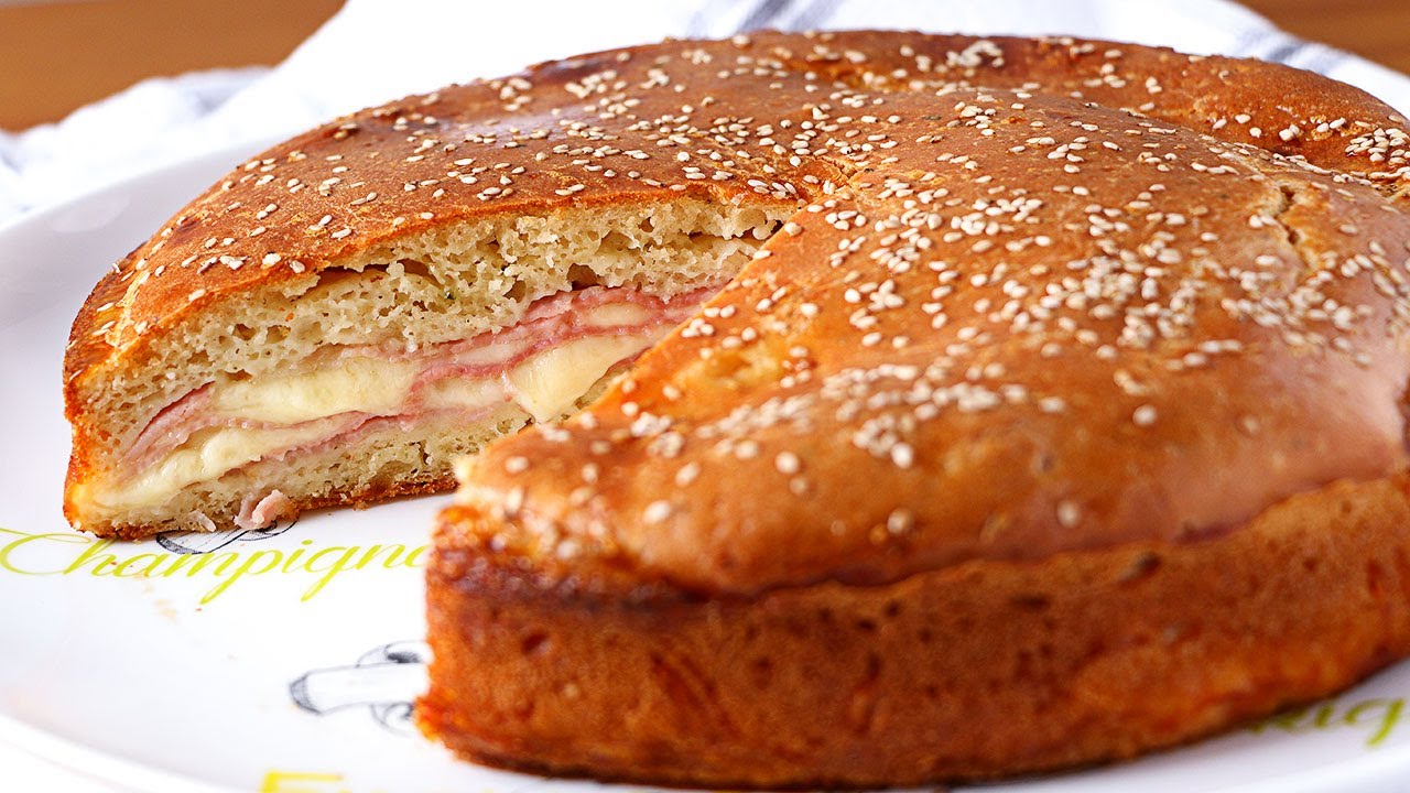 Empanada de jamón y queso más fácil y rica del MUNDO - Recetas rápidas y fáciles