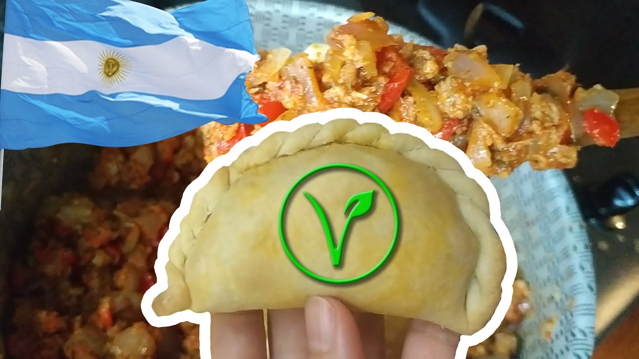EMPANADAS ARGENTINAS que parecen de carne pero no lo son!! Vegetarianas de Soja
