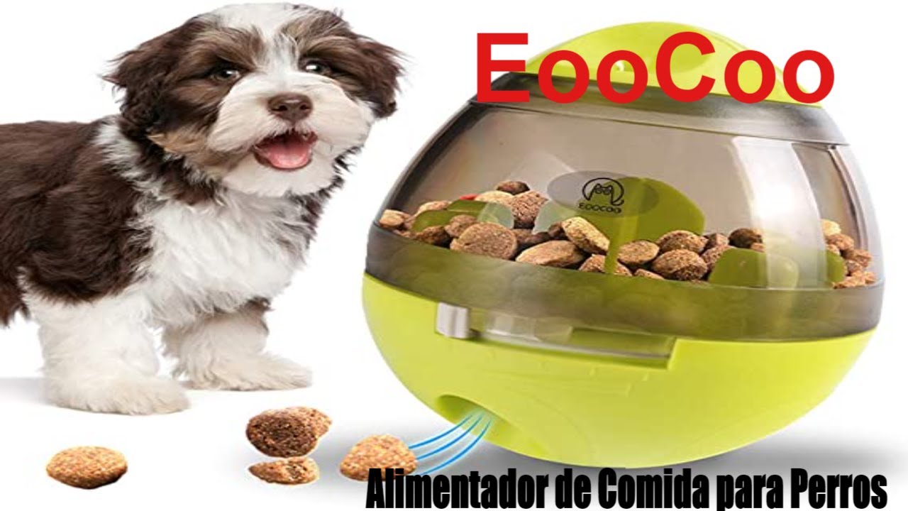 EooCoo Alimentador de Comida para Perros, Pet Slow Eating Bowl, Divertido Juguete para Perros.