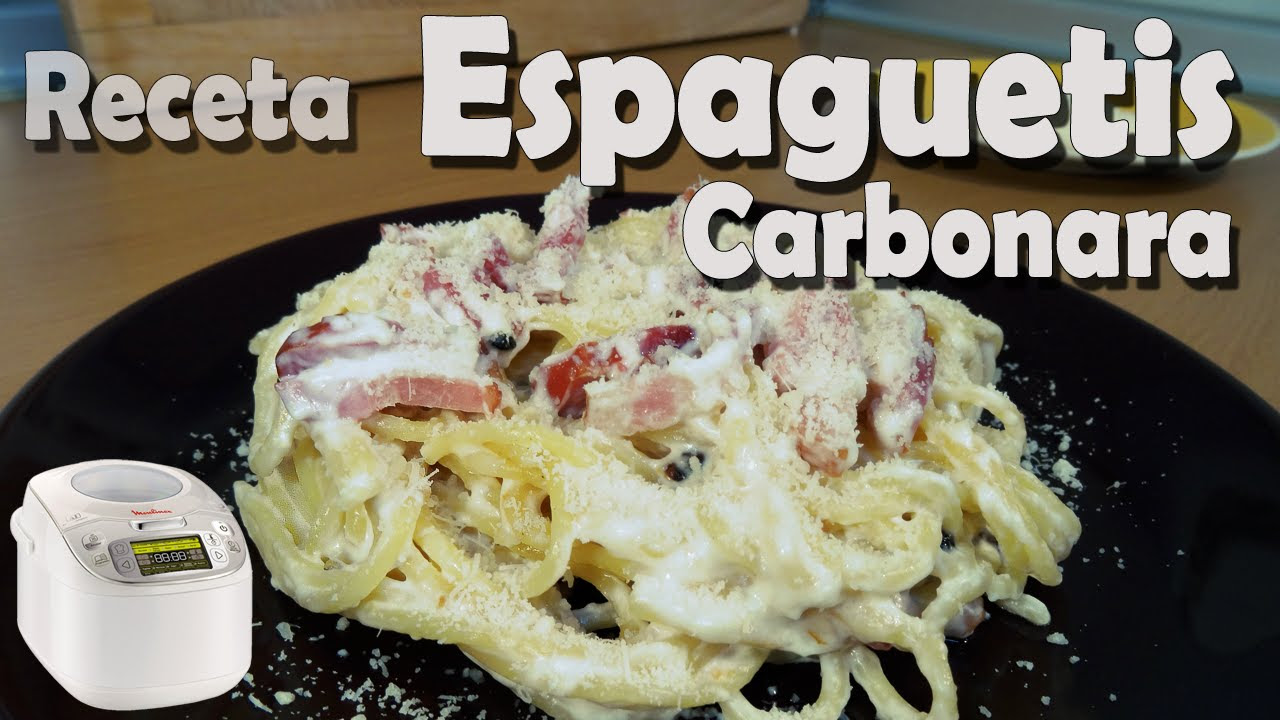 Espaguetis a la Carbonara con Queso Parmesano | Receta