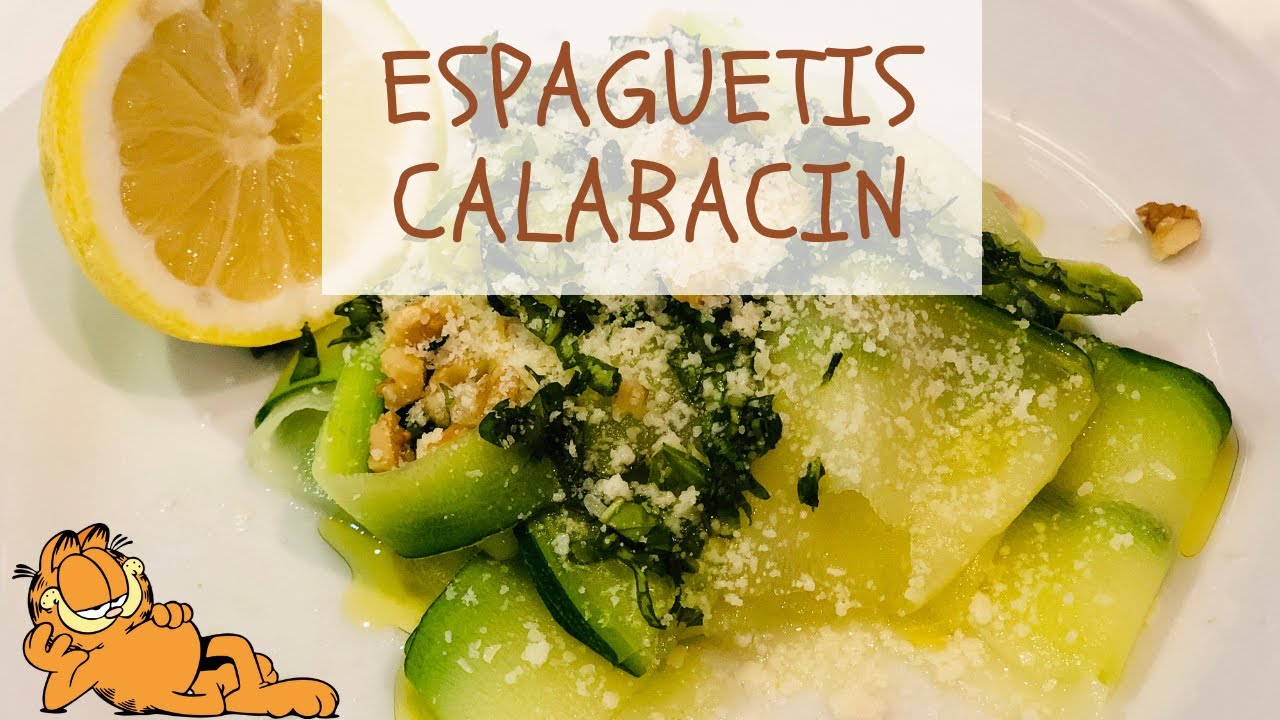 Espaguetis de Calabacín 🤤 ¡TRUCO INCREIBLE!