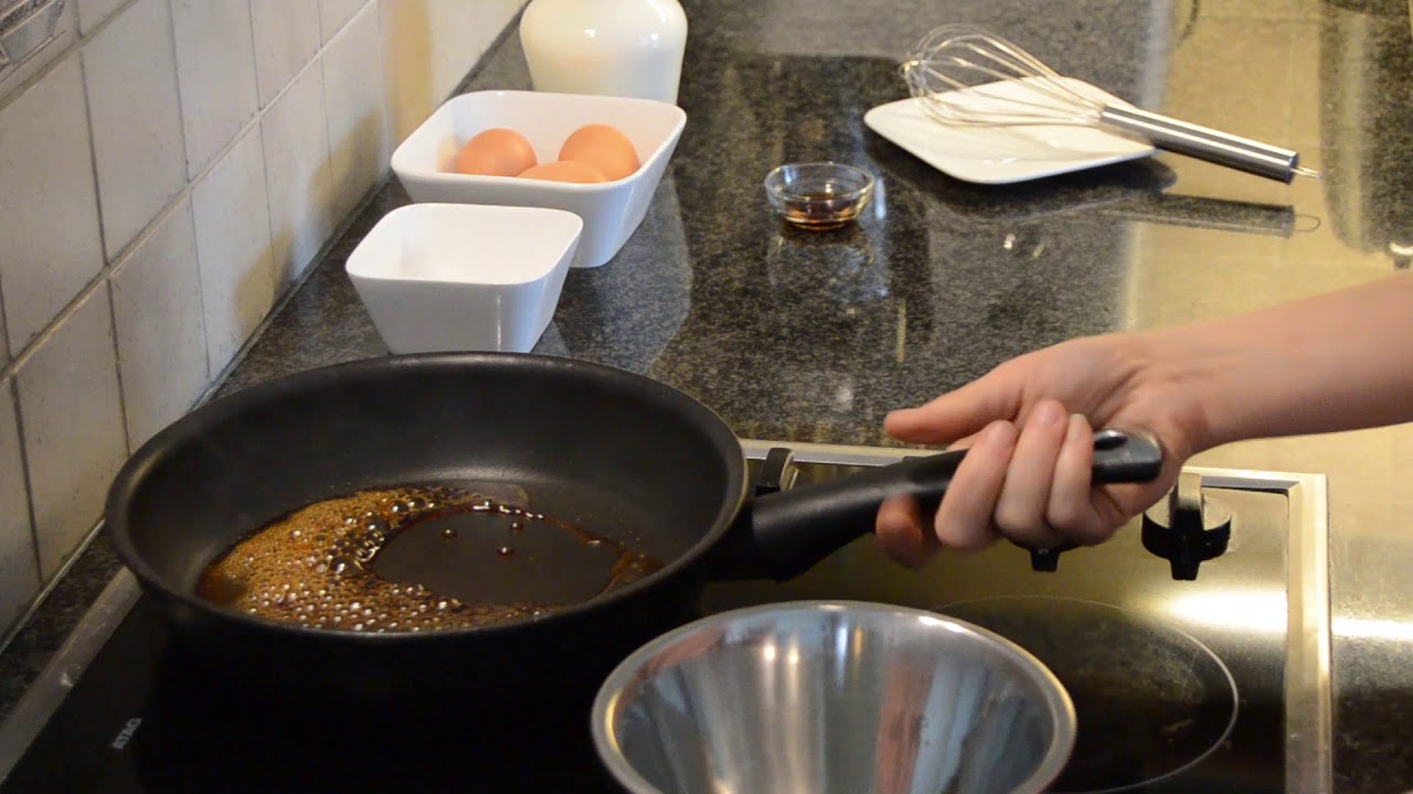Flan de Huevo tradicional sin horno (con subtitulos)
