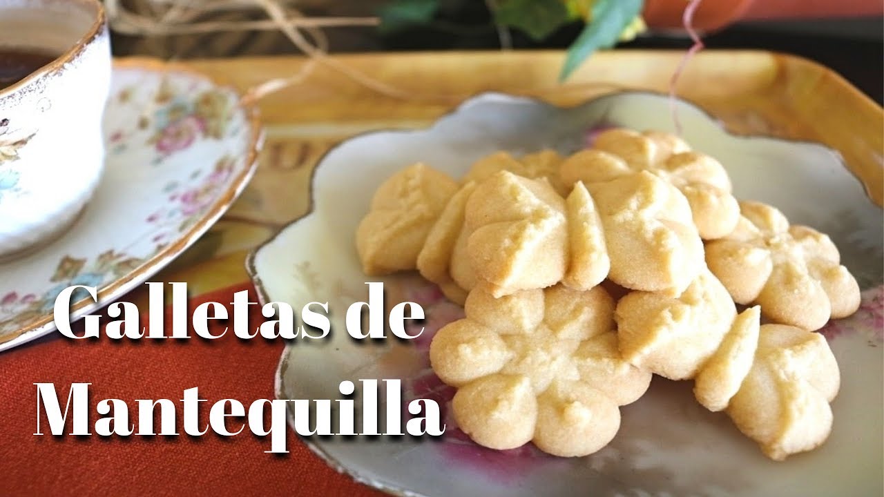 Galletas de Mantequilla / Se Deshacen En La Boca