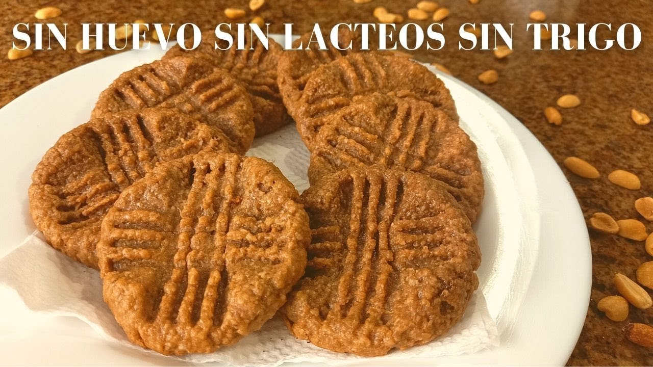 GALLETAS SALUDABLES DE AVENA Y MANI Sin Lácteos, sin Huevo, sin Trigo veganas - Recetas de Gri