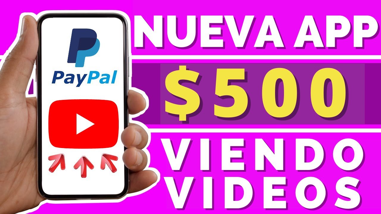 📲 GANA $500 Viendo Videos En YOUTUBE (Cómo Ganar Dinero Para Paypal 2022)
