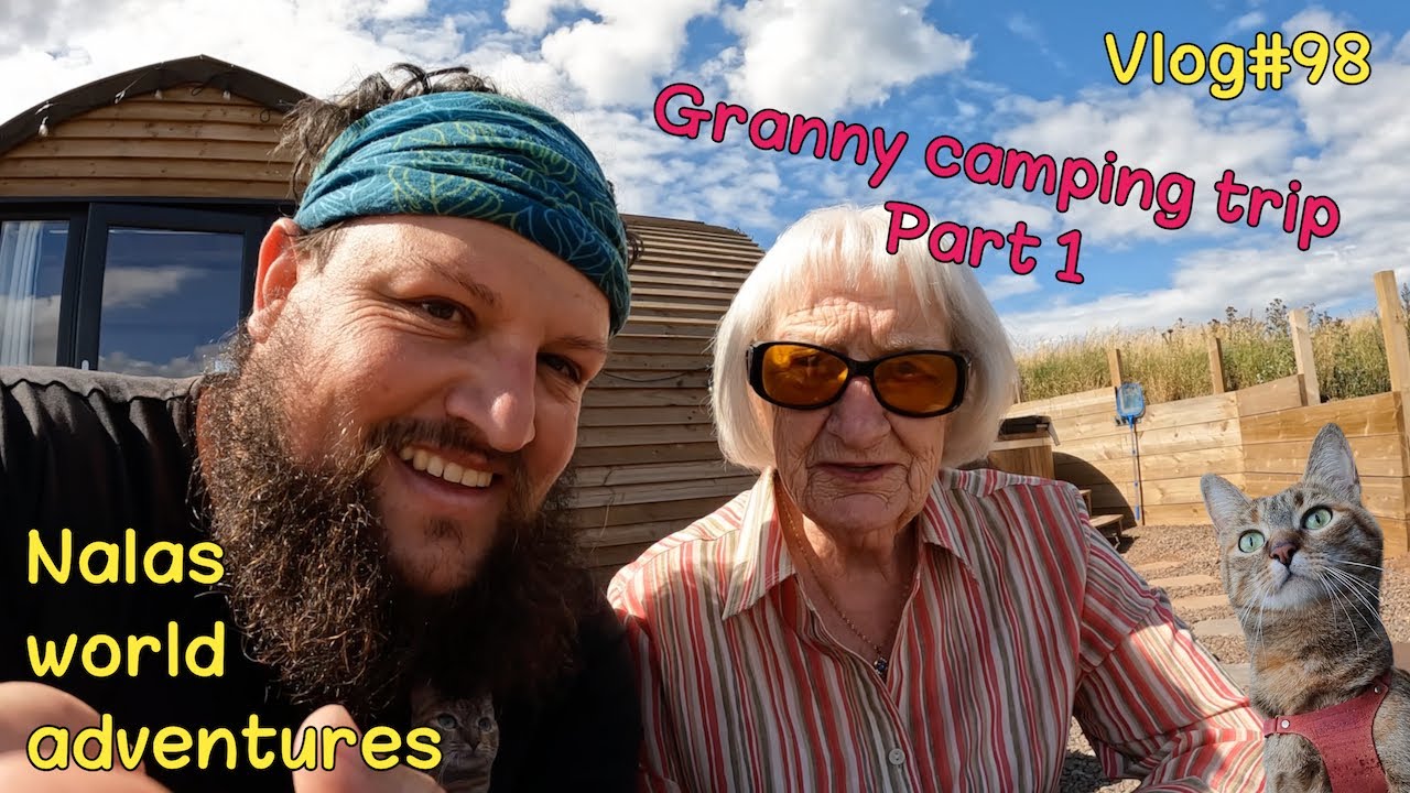 Granny camping trip (pt.1) 👵😻⛺️ Vlog#98