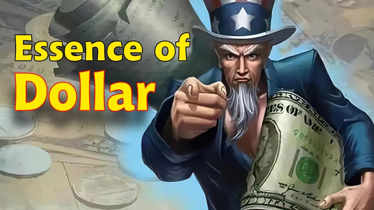 Habla en serio sobre Estados Unidos y el dólar, y cómo se apoderan del mundo.