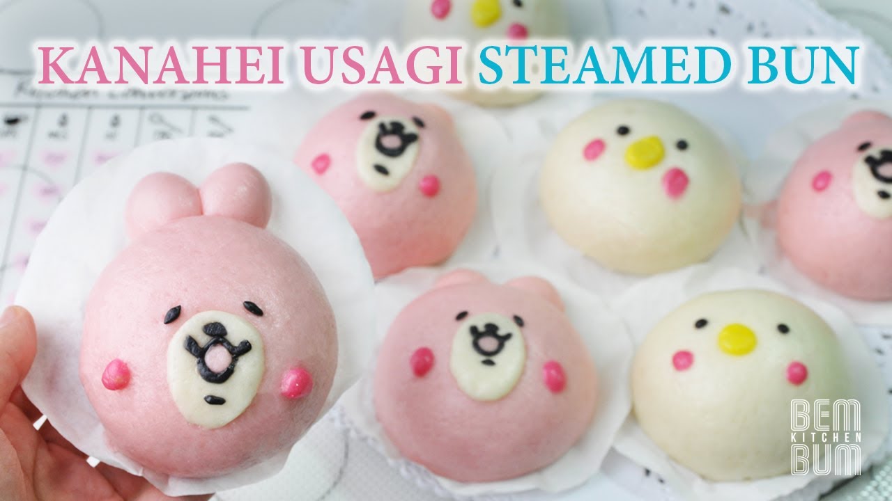 How to Make Cute Kanahei Usagi Steamed Buns!