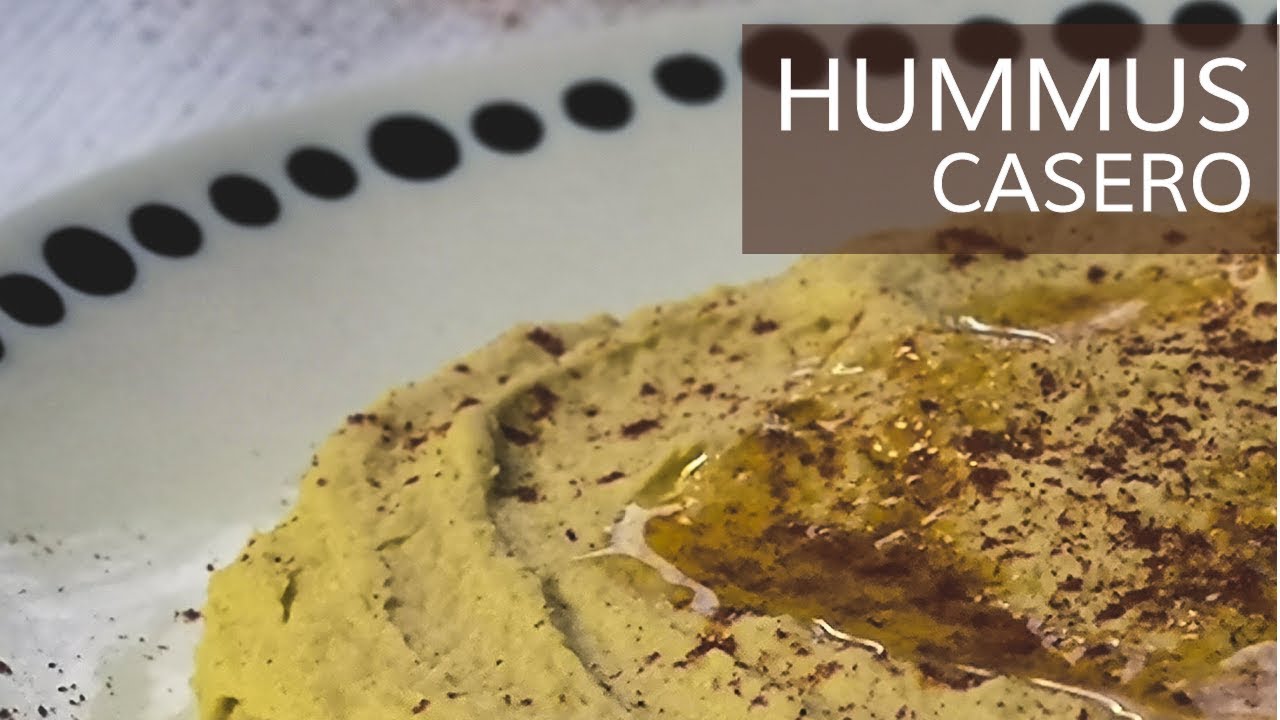 Hummus casero | 3 recetas