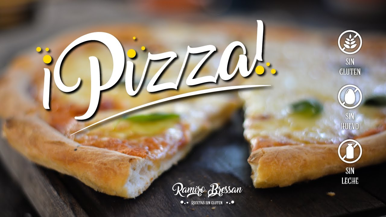 🍕 ¡La mejor receta de MASA para PIZZA sin gluten! Crocante y esponjosa | Recetas SIN GLUTEN