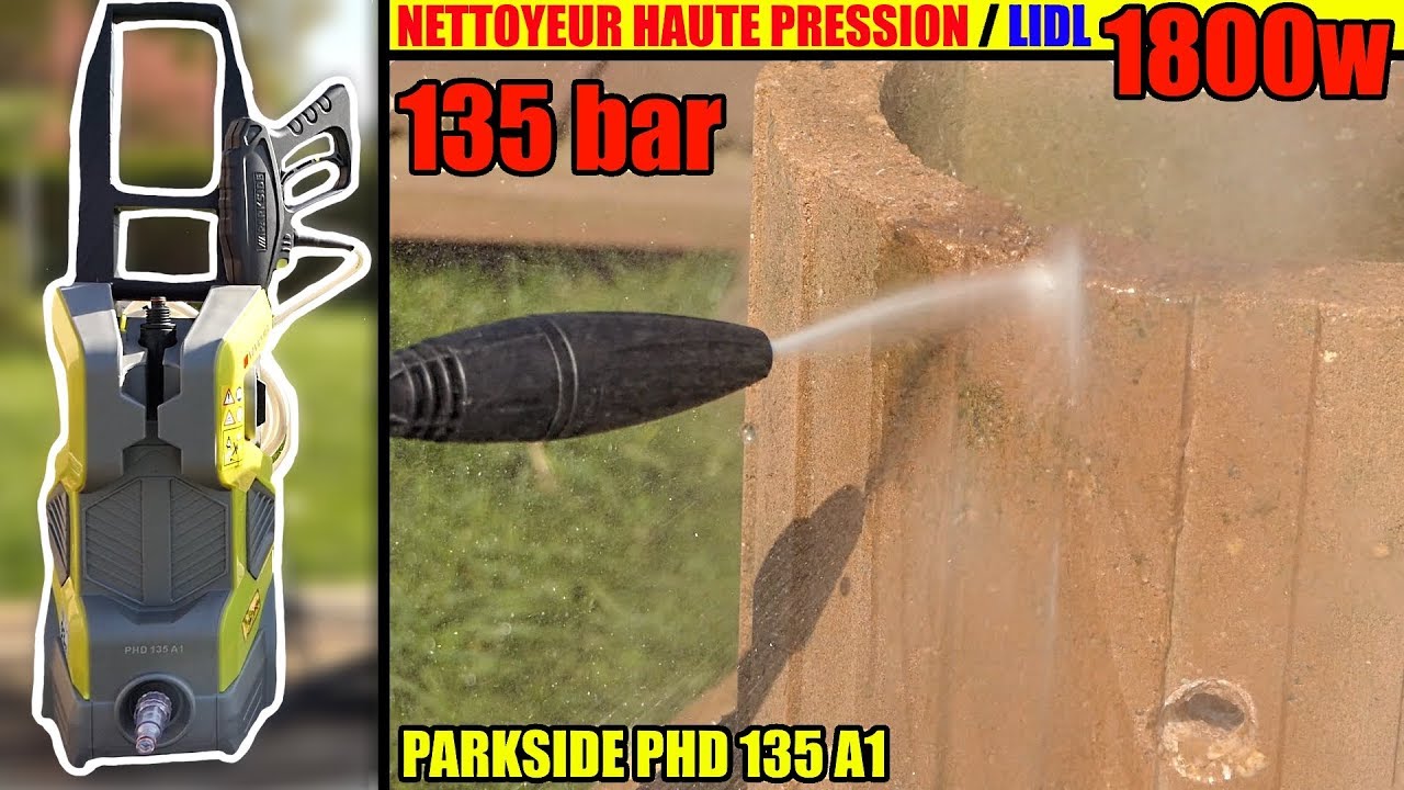 Limpiadora de alta presión LIDL PARKSIDE PHD 135 A1 1800 W