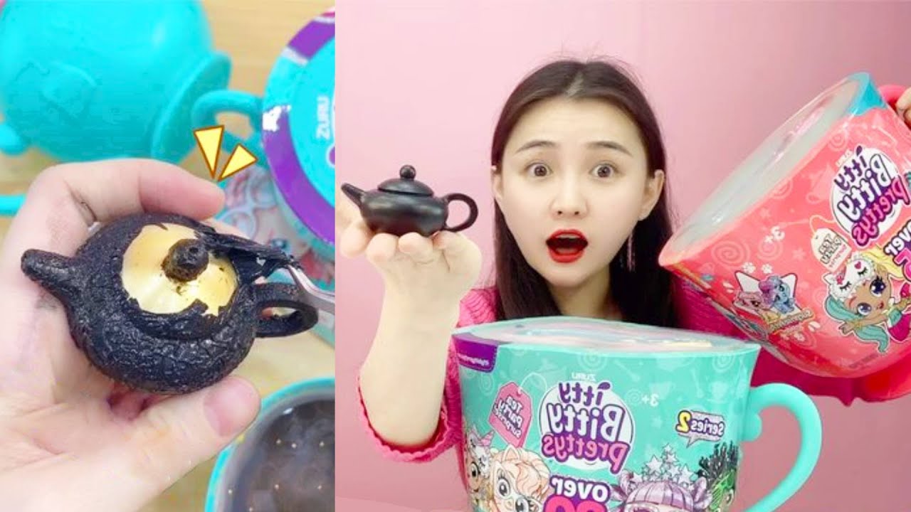 Magic Dolls That Melt In Water? There Are Gold Treasures Inside! | Funny Playshop