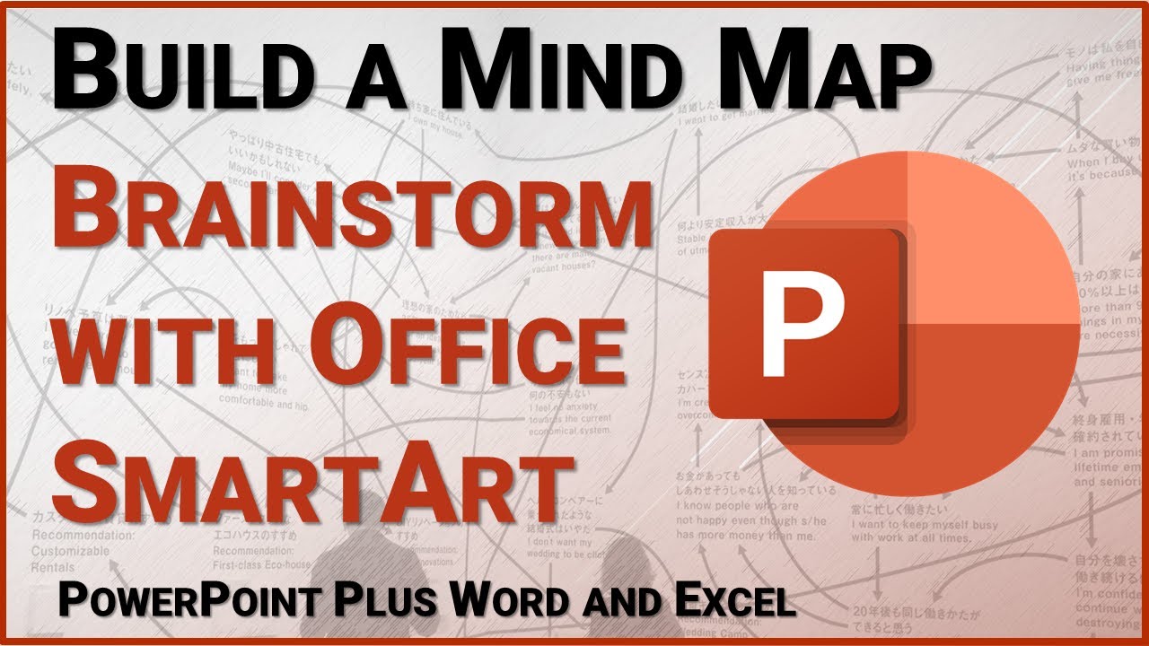 Mapa mental: lluvia de ideas en PowerPoint, Word o Excel