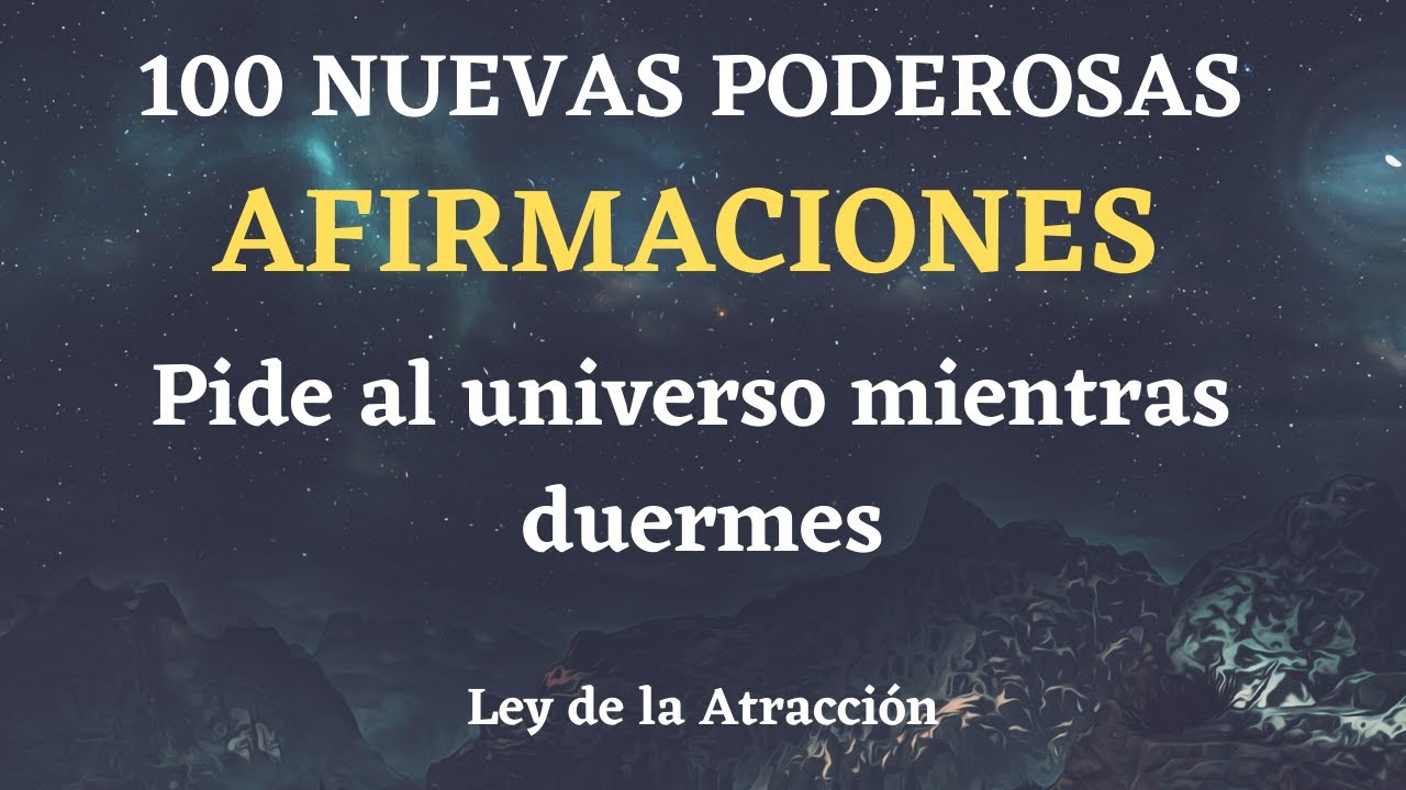 💚💚MEDITACION GUIADA CON AFIRMACIONES PARA ATRAER DINERO, ABUNDANCIA Y PROSPERIDAD MIENTRAS DUERMES💚💚