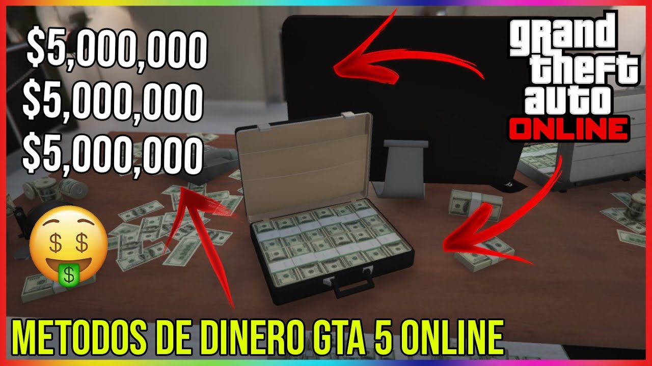 METODOS de DINERO GTA 5 ONLINE! - *Faciles y Muy Rapidos* - (Consigue Millones)