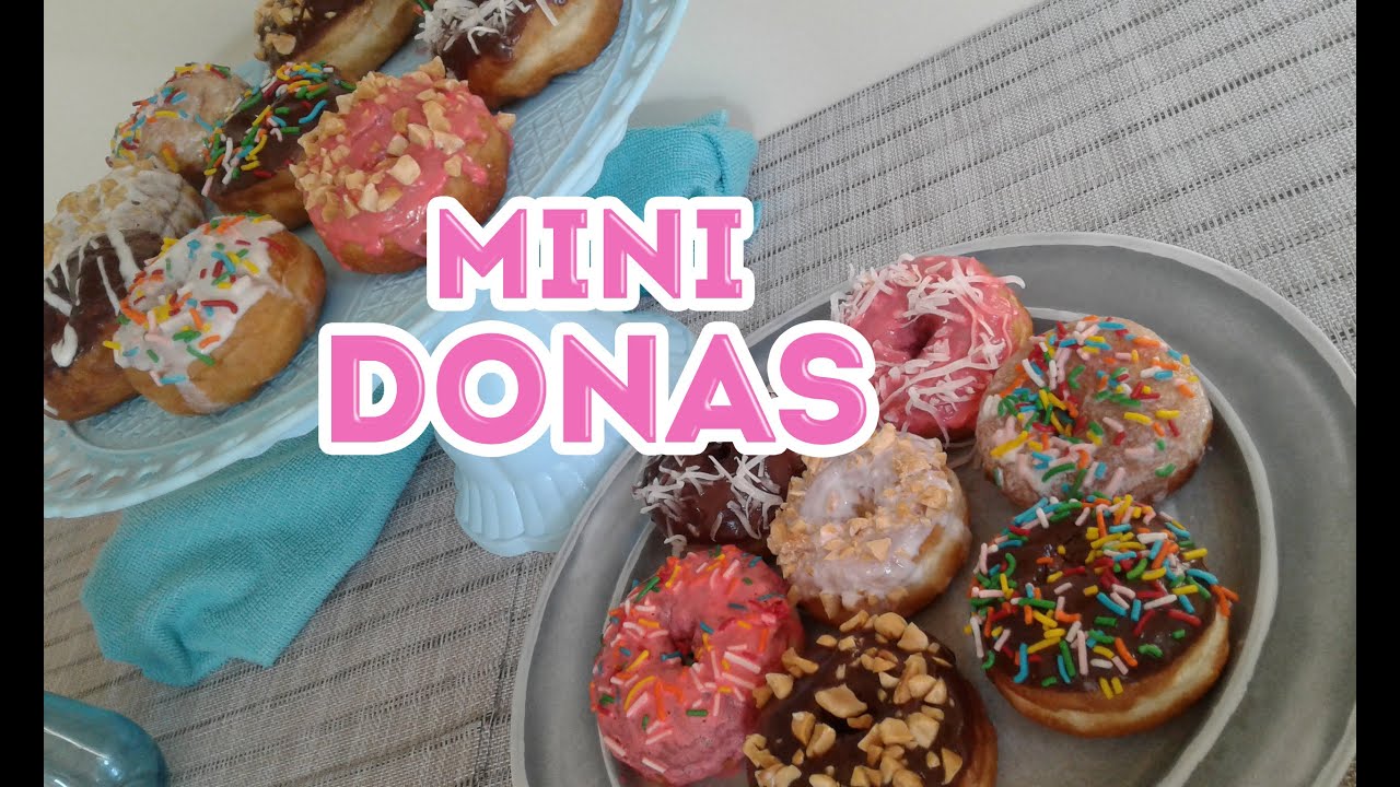 Mini Donas | 35 MINI DONAS | Dulce Becca