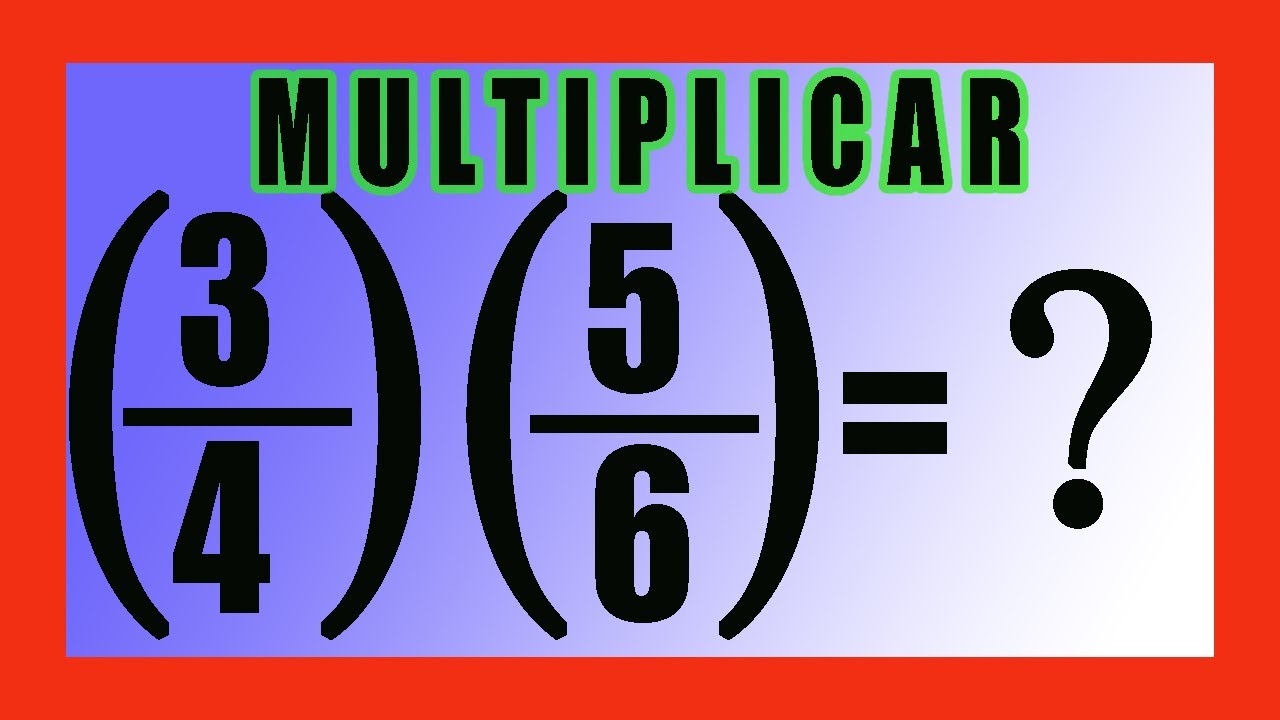 ✅👉 Multiplicación de fracciones con paréntesis