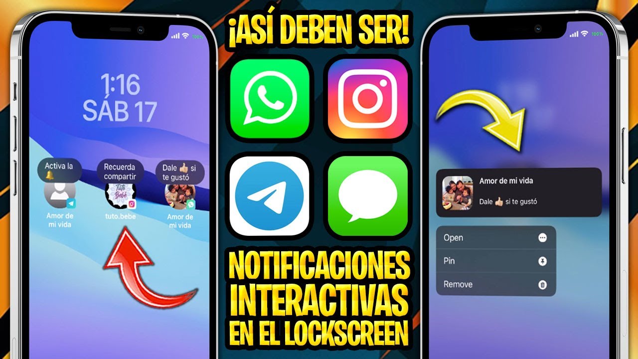 ¡NO LO VERÁS EN iOS 15! 📦 MEJORES NOTIFICACIONES EN TU PANTALLA DE BLOQUEO (Contacy)