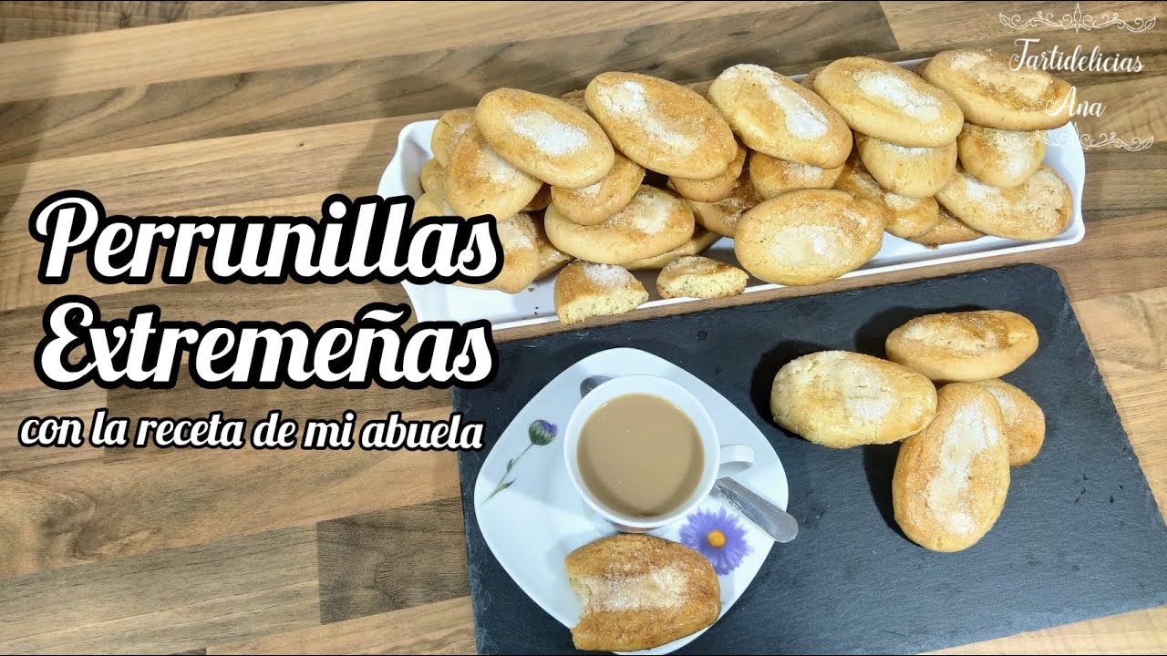 PERRUNILLAS EXTREMEÑAS Receta Fácil paso a paso. Pastas de Manteca DELICIOSAS!!!