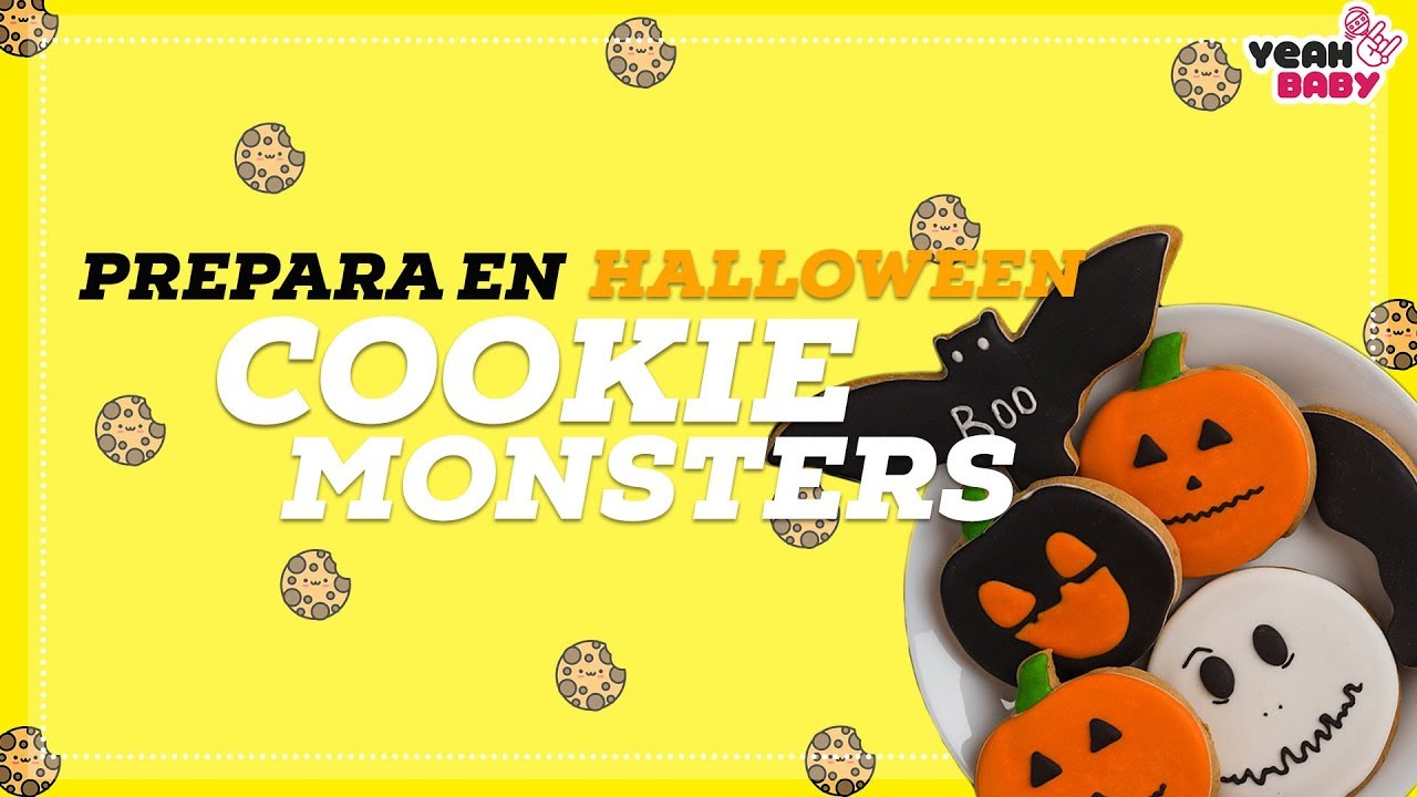 Receta para Halloween: Cookie Monsters| Daniela Vidal y Nicolás de Zubiría