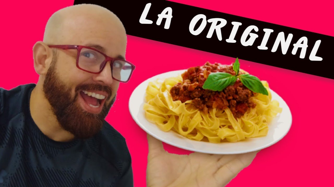 Salsa Boloñesa Receta italiana Original - Como hacer salsa Bolognesa para pasta espaguetis Lasagna
