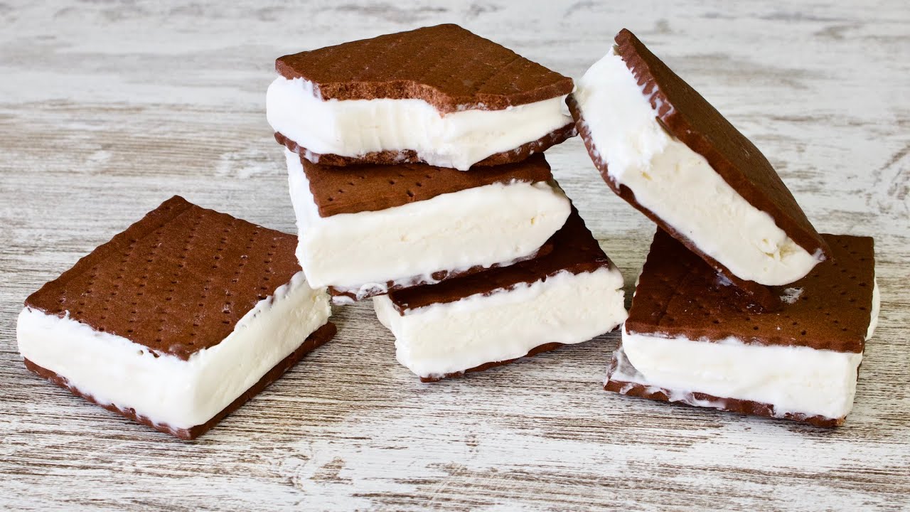 Sándwich Helado. Cómo hacer Galleta de Chocolate para Sándwich de Helado. #heladocasero