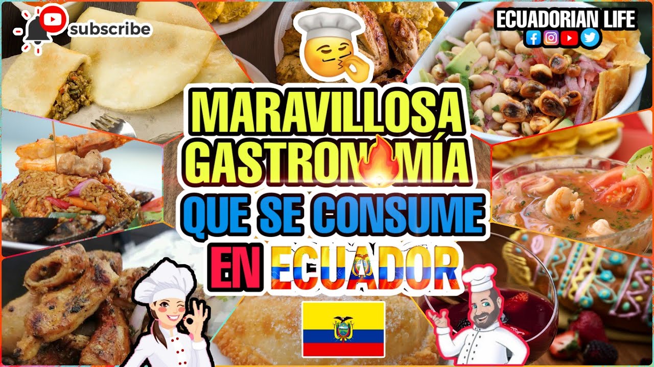 TODA LA GASTRONOMÍA 🔥 QUE SE CONSUME EN ECUADOR 🇪🇨 | ECUADORIAN LIFE
