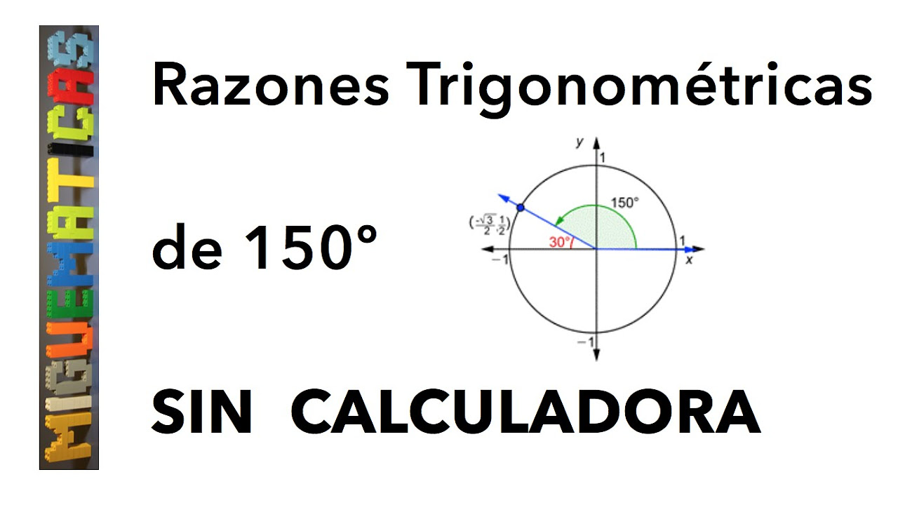 Trigonometría: Cálculo de las razones trigonométricas sin calculadora