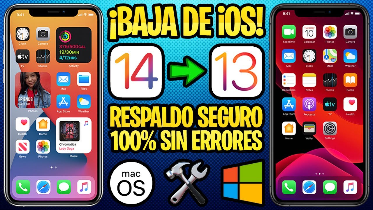 TUTORIAL ✅ ¡BAJAR A iOS 13 CONSERVANDO TU INFORMACIÓN! (Downgrade NOVATO)