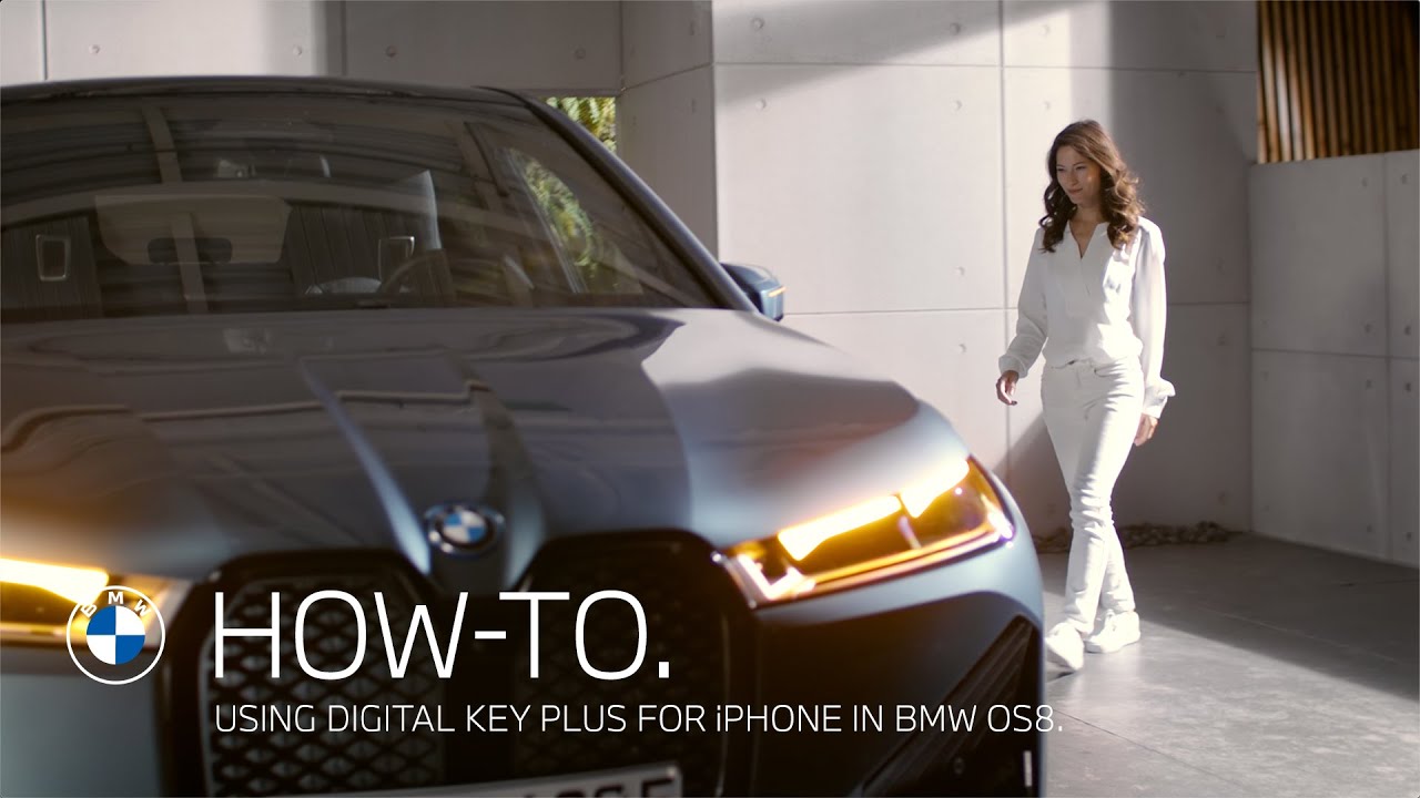 Usar la BMW Digital Key Plus para iPhone en BMW OS8 - Procedimientos BMW