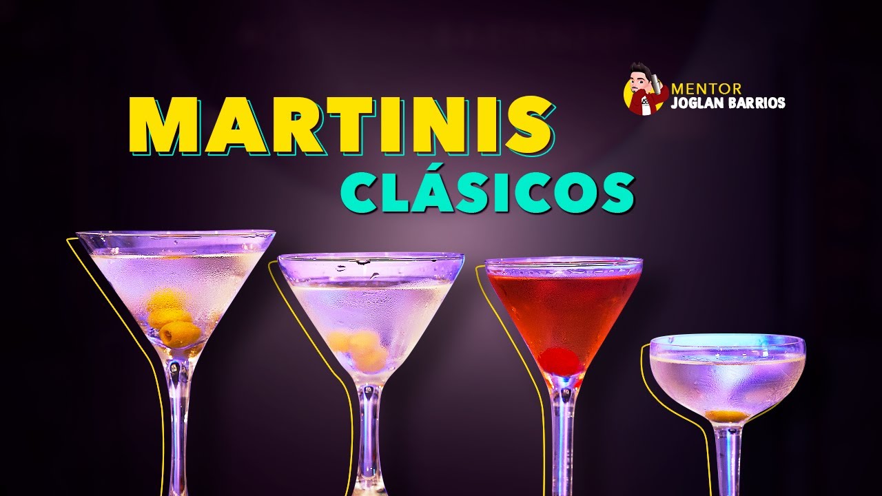 3 MARTINIS CLASICOS FAMOSOS 🍸| DRY | GIBSON | PERFECT