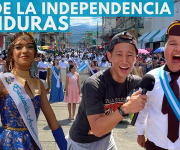 Así celebran el día de la independencia en Honduras | Desfiles patrias 🇭🇳