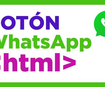 Botón de WhatsApp para HTML