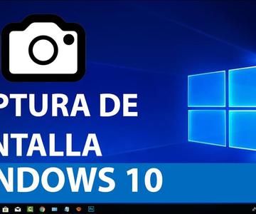Como hacer una captura de pantalla en windows 10 (Pc, laptop, portatil) - 2019