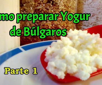 Cómo hacer yogur de búlgaros 2018