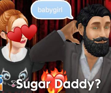 Como obtener un Sugar Daddy en Sims Freeplay |💰😏(sub✔)| Truco | Teen sim has date with adult sim