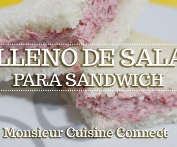 RELLENO DE SALAMI en Monsieur Cuisine Connect | Ingredientes entre dientes