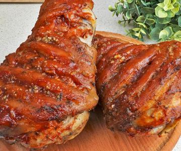 ¡Simplemente ponga el codillo de cerdo en el horno! receta sencilla y economica