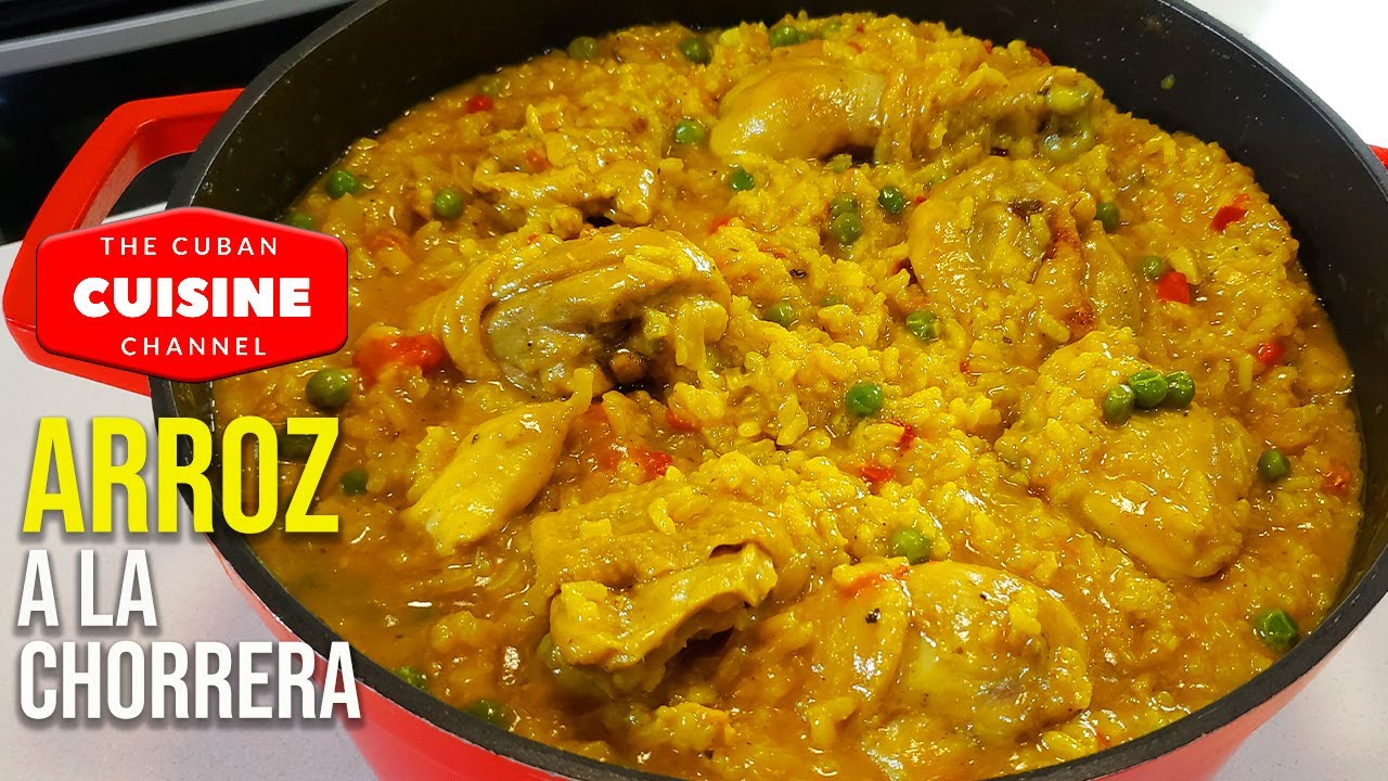 🍗ARROZ CON POLLO A LA CHORRERA🔥estilo Cubano.