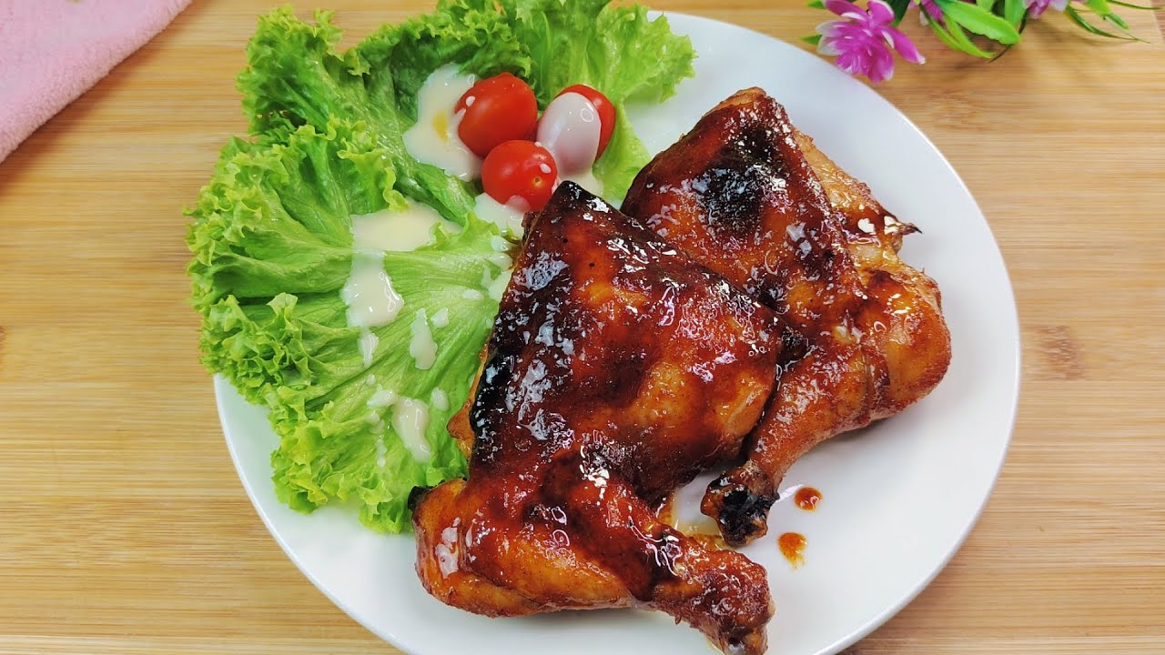 Bbq chicken leg ! Simple and delicious chicken recipe using oven at home !
