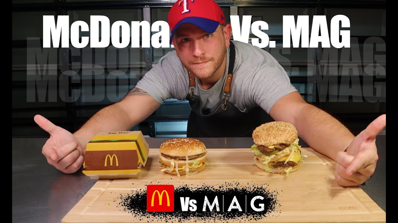 Big Mac Hecha en Casa! McDonald's Vs. MAG